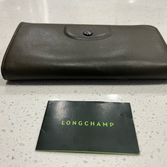 Longchamp Le Pliage Cuir Wallet